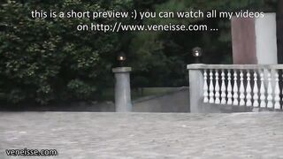 veneisse walk outdoor without panties lesbian double fisting