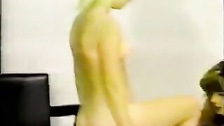 Lesbian buys a slave