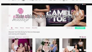 ALL GIRL MASSAGE - Busty black lesbian licks masseuse (Jezabel Vessir, Bunny Colby)