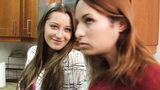 Lesbian – Busty Lily Cade and Tilly are pussy hungry lesbians