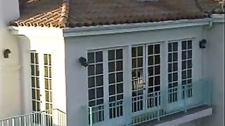 Wendy and Donita play with a soft whip