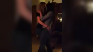 My Friend Kelly's twenty-first Party Girl On Girl