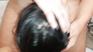 Писаю своей рабыне в рот и сажусь на лицо - lesbian_illusion