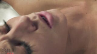 Clit to Clit - Two hot blondes in sensual scissoring scene