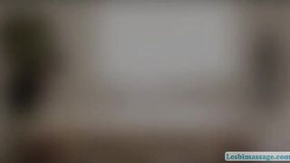 Sexy Security Officer Madelyn Monroe saves the day and gets a free lesbian fuck