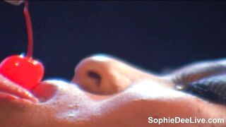 British MILF Sophie Dee Licks Wet Pussy