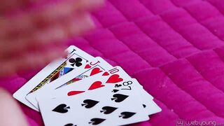 Zoey Foxx, Mia Hurley and Aidra Fox Strip Poker