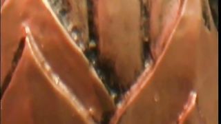 Old slut gets her clit licked