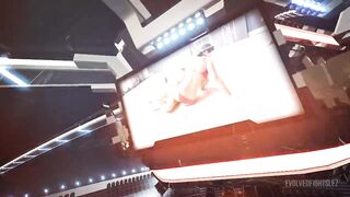 Sexy Tall Wrestler Rebecca Vanguard Nude Fighting Saya Song And The Loser Gets A Strapon