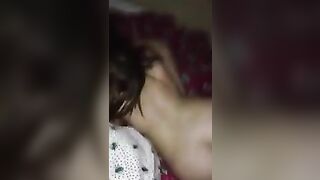 Amateur Lesbian licking friends wet pussy