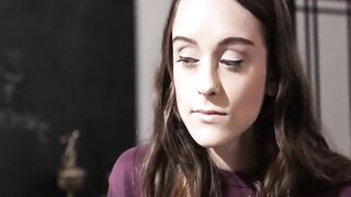 Slut student lets her busty milf teacher lick her wet pussy