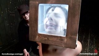 Shackled in metal lesbian tormented (Claire Adams, Ashli Orion)