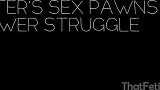 Two kinky lesbians are into bondage and sex toys, because it always feels so fucking good