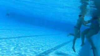 candid underwater lesbian teens