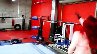 Redhead Wrestling Match