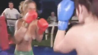 Real Topless Boxing Match