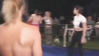 Real Topless Boxing Match