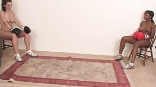 Black vs White Boxing Beating