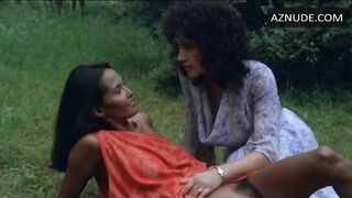 Laura Gemser Lesbian And Bush Scene In The Alcove