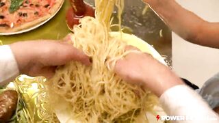 POWER FETISH - Italian Food Fetish For Eveline Dellai - ft. Brittany Bardot