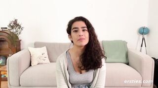 Luna Watches Porn While She Masturbates