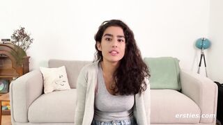 Luna Watches Porn While She Masturbates