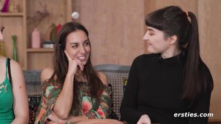 Lesbian Babes Have a Sexy Foursome