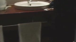 Amateur lesbian girlfriends toying with a strapon