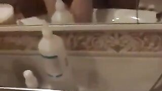 Young girls kissing and liking boobies