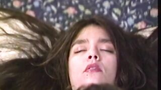 Retro firsttime lesbians pussyeating and pegging