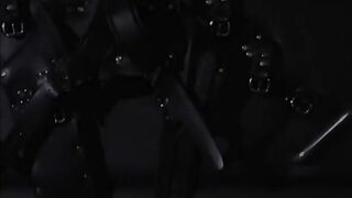 Sexy slut gagged and ass slapped