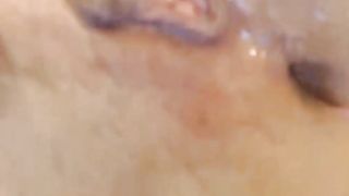 Lesbian squirts in her girlfriend's mouth