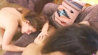 Curvy 18yo Redhead Lesbian Fingers And Licks Hot Latina MILF