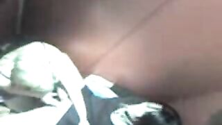 British girls go lesbo in club toilets