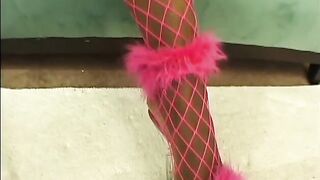 Two hot ebony lesbians lick eachothers pussy