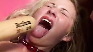 Her friends destroy her ass