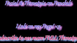 Cheating Wife Waits for Husband to Leave & Deepthroats Cock for Thick Cum Facial on her Glasses