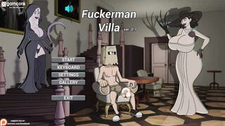 Fuckerman - Supernatural Anal Threesome in Haunted Mansion with Ms. Dimitrescu - Vampire Sify Cartoon Porn