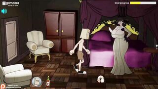 Fuckerman - Supernatural Anal Threesome in Haunted Mansion with Ms. Dimitrescu - Vampire Sify Cartoon Porn