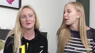 Hot German blonde dominates her horny girlfriend