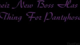 3 Horny Lesbians In Pantyhose (Cadence Lux)