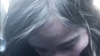 Lesbian bestfriend sucks my cock til I cum (commentary)