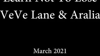 Kinky lesbians, Veve and Aralia are wrestling in a very rough way, because it excites them