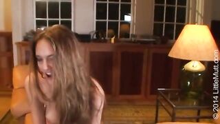 Samantha Hayes twat goes nuts on a sybian