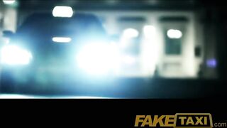 FakeTaxi Anal threesome in London Cab