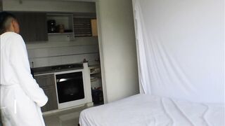 a delicious massage for my new client - porn in Spanish