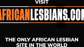 AFRICAN LESBIANS - Real African Squirting Reaches 1 Meter High after Heavy Pussy Fingering