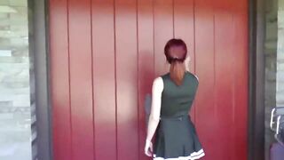 amber dawn gets some spanking
