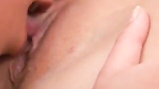 18 yo Tongue-Fucks her Roommate's Pussy