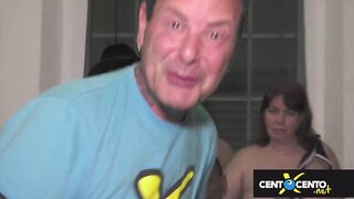 Stick Ducale with a big cock makes Lady Pink, Dafne and Roxana enjoy